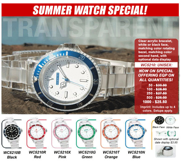 GraffitiPromo.com - Summer Watch Special